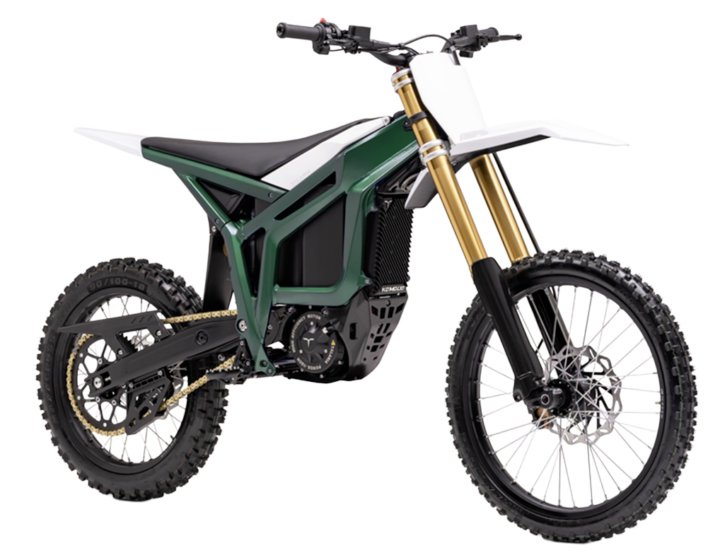 Talaria Komodo - Talaria komodo offroad green slide - Talaria Motorbikes