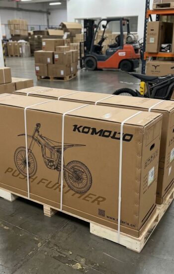 Talaria shipping box warehouse - Talaria Motorbikes