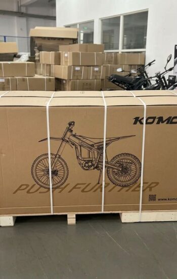 Talaria shipping box warehouse - Talaria Motorbikes
